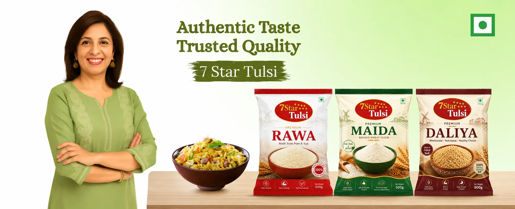 7 star tulsi banner
